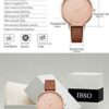 Wristwatch Leather Band Luxury SHENGKE