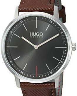 HUGO by Hugo Boss Quartz Watch with Leather Strap