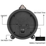 Silent Clock Shelf Alarm Non-Ticking