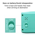 Reacher Mini Battery Operated Alarm Clock - Simple Basic Operation