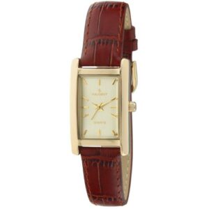 14Kt Gold Plated Watch Rectangular Tank Shape Case