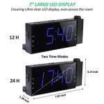 Projection Digital Alarm Clock 180°Projector