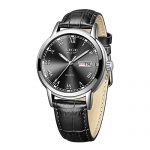 LIGE Men Casual Fashion Quartz Watch Roman Numeral