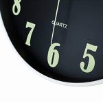 Modern Night Light Wall Clock Large Luminous Function