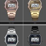 Digital Fashion Ultra Thin Square Ladies Wrist Watch