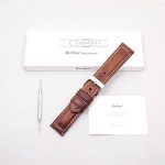 Quick Release Retro Leather Watch Band