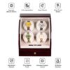 Quiet Watch Winder for 4 Watches