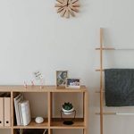 Non Ticking Wall Clock Copper