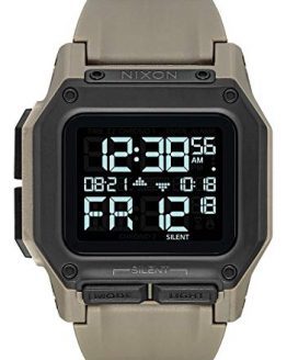 Nixon Unisex Adult Digital Watch with Polycarbonate Strap