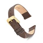 Watch Band 11mm Brown Fine Cowhide Replacement Strap