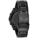 Bulova Men's Precisionist Analog Display Japanese Quartz Black Watch
