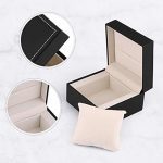  Watch Gift Box Black PU Leather Single Watch Gift Case