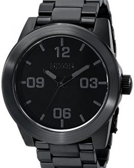 Nixon Corporal SS A346001-00. All Black Stainless Steel Men’s Watch