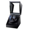 Kalawen Double Wooden Watch Winder for Automatic with Quiet Motor