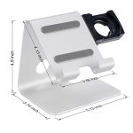 Tranesca 2-in-1 Charger Stand Holder Compatible with Samsung