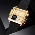 SKMEI Men's Digital Sports Watch, LED Square Large Face