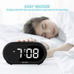 Small LED Digital Alarm Clock with Snooze