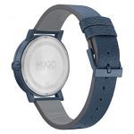 Hugo Boss Blue Quartz Watch with Leather Strap