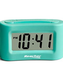 Reacher Mini Battery Operated Alarm Clock - Simple Basic Operation