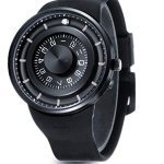 Skone Unique Men's Watches Waterproof, Fashion Silicone Strap