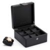 Wooden Travel Leather Watch Box Collector