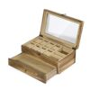 SRIWATANA Watch Box Case, 8-Slot Watch Organizer