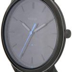Fossil Minimalist Black Dress Watch - 44MM Stainless Steel Timepiece, Perfect for Effortless Style