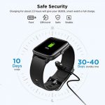 2-Pack Replacement Charger Cable for Letsfit ID205L Smartwatch