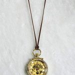 SEWOR Modern Smooth Pocket Watch with Exquisite Carving