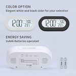 Digital Alarm Clocks for Desk or Bedroom, Small Alarm Clocks for Kids