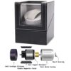 Automatic Single Watch Winder Plush Pillow