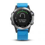 Stainless Steel with Blue Band Garmin quatix Multisport Marine Smartwatch