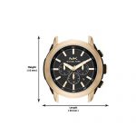Michael Kors Men's Stainless Steel Quartz Watch with Silicone Strap