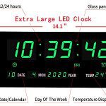 Conference Room Oversized LED Digital Wall Clock