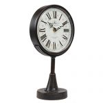 Lily's Home Antique Inspired Decorative Mantle Clock
