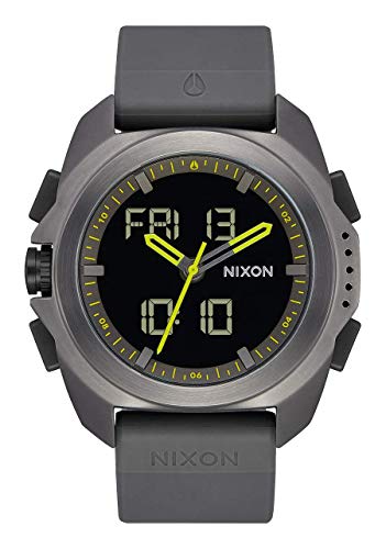 NIXON Ripley - Gunmetal PU Analog Digital Watch