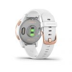 White/Rose Gold Garmin Vivoactive 4S Smartwatch