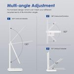 LED Desk Lamp Office with Clock