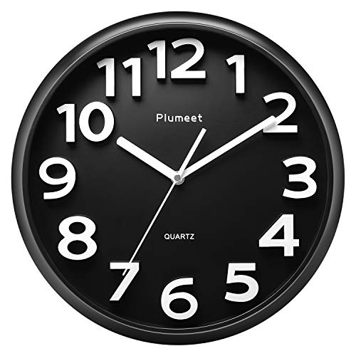 Kitchen Office Silent Non-Ticking Large Wall Clock