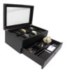 Display Case Organizer Watch Box 12 Watch Slots