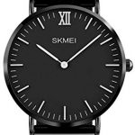 Men's Casual Classic Quartz Analog Waterproof Wrist Watches
