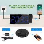 180°Projector Clock LED Display for Kid