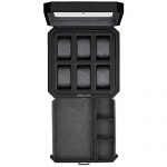 6 Slot Leather Watch Box with Valet Drawer - Luxury Watch Case