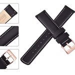 Ritche 20mm Leather Watch Band Quick Release for Men Women
