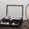 Elegance Meets Functionality: Watch Glasses Box and Jewelry Organizer