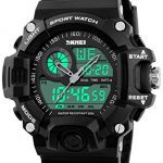 Mens Analog Digital Dual Display Sports Watches Military