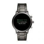 Fossil Unisex 44MM Gen 5 Carlyle HR Heart Rate Stainless Steel