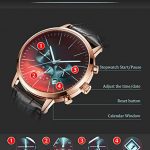 Men's Luxury Fashion Real Leather Mens Blue Ray