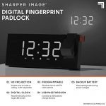 Projection Alarm Clock Dual Alarms with FM Radio Function