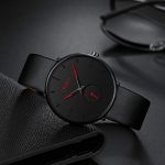 Mens Watch Minimalist Fashion Luxury Ultra Thin Wrist Watches